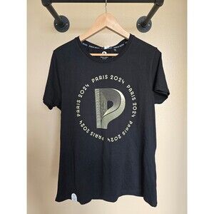 Paris Olympics women's black t shirt new with tags Size XL